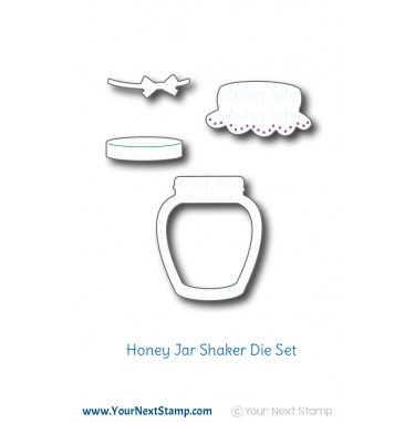 Honey Jar Shaker - Die Set