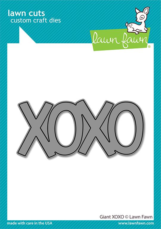 Giant XOXO - Lawn Cuts