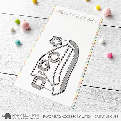 Favor Bag Accessory - Witch - Creative Cuts Favor Bag Accessory - Witch - Creative Cuts