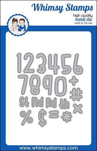 Cutie Numbers - Die Set