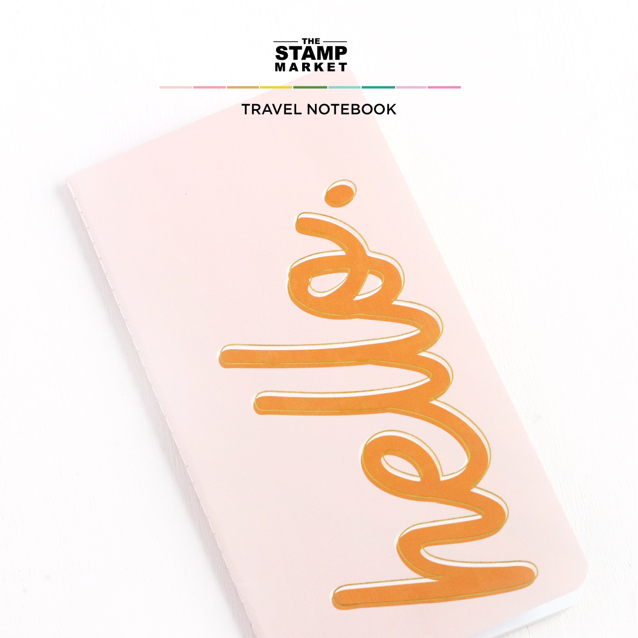 Miss Modern Travel Notebook Hello - The Stamp Market