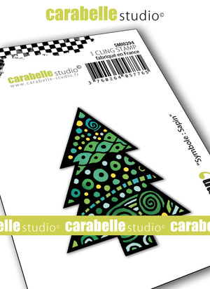 Symbol : Christmas tree - Cling Stamp small