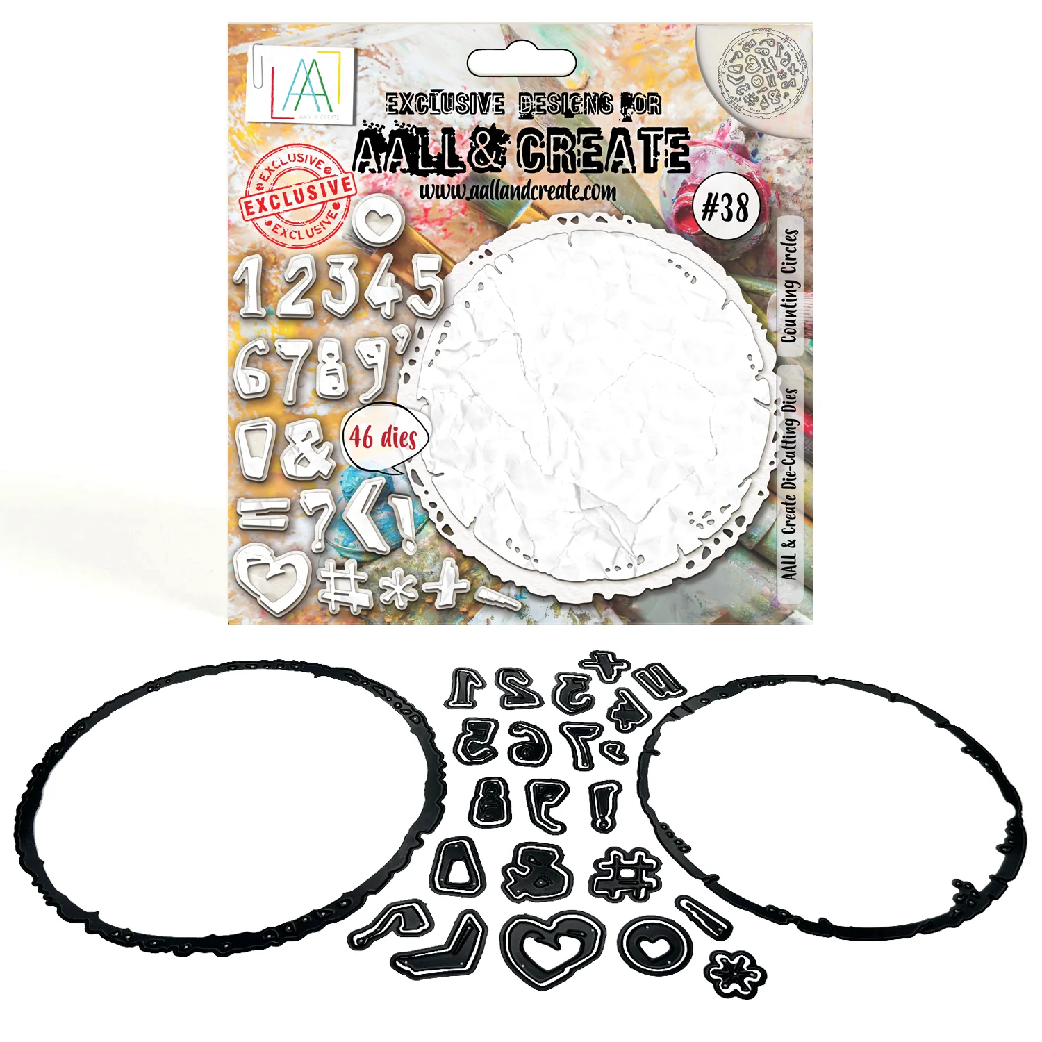 Counting Circles - #38 - Die-Cutting Die Set Counting Circles - #38 - Die-Cutting Die Set