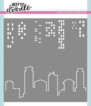 Cityscape - Stencil