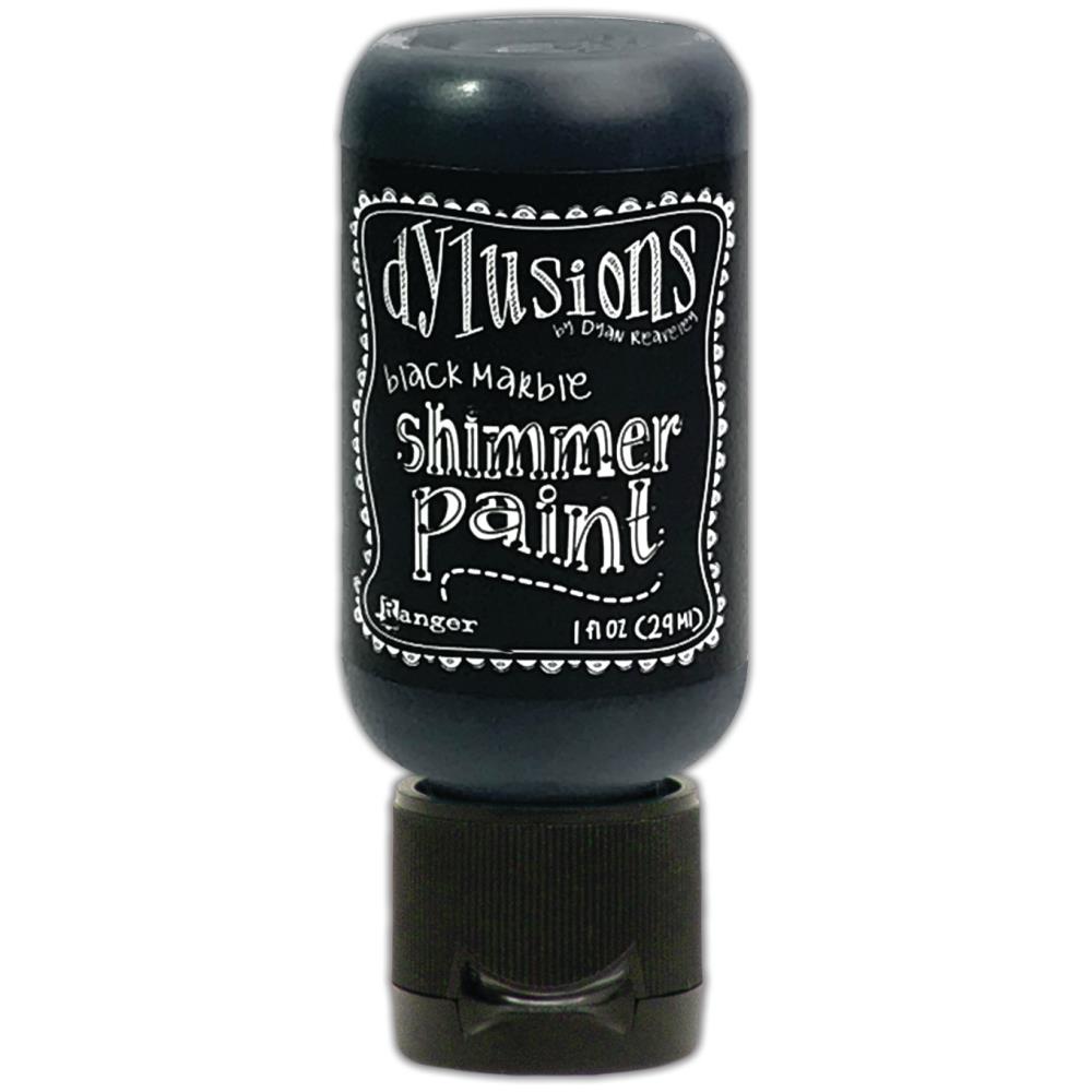 Black Marble - Dylusions Shimmer Paint
