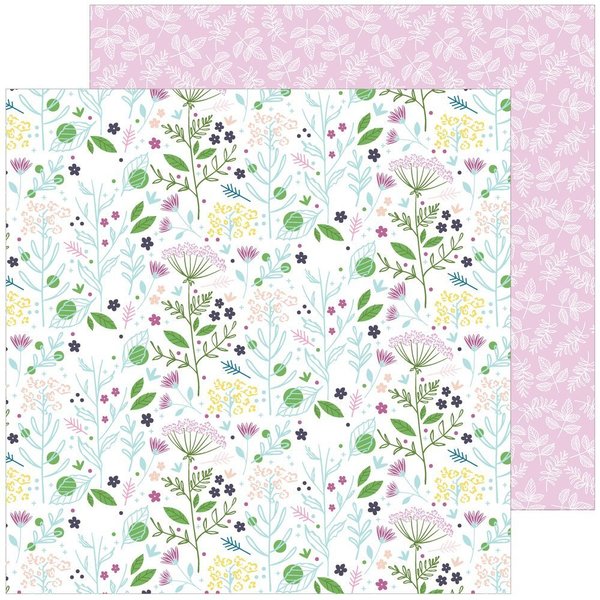 Enchanted blooms - Noteworthy - Pinkfresh Studio - 12"X12" Enchanted blooms - Noteworthy - Pinkfresh Studio - 12"X12"