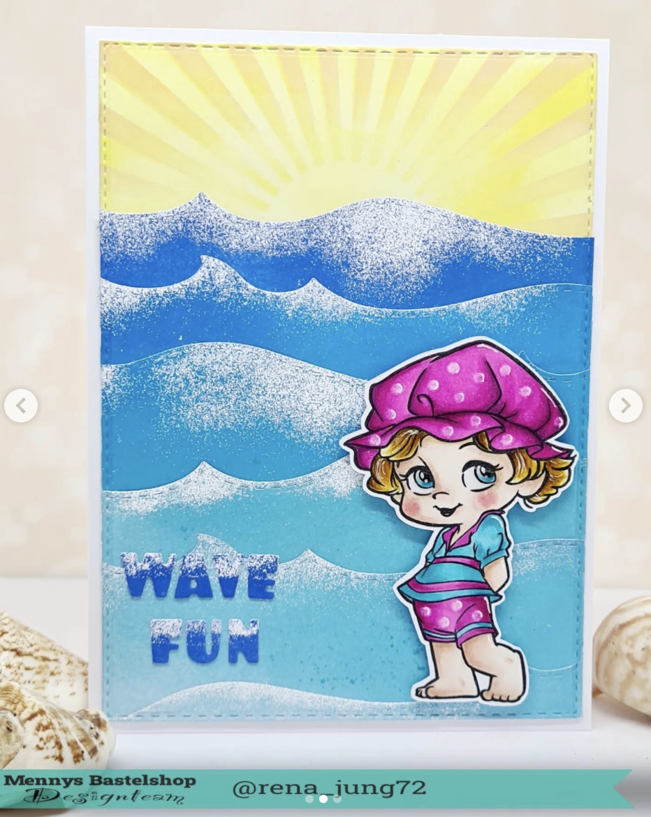 Wellen, Meer und Sommer 