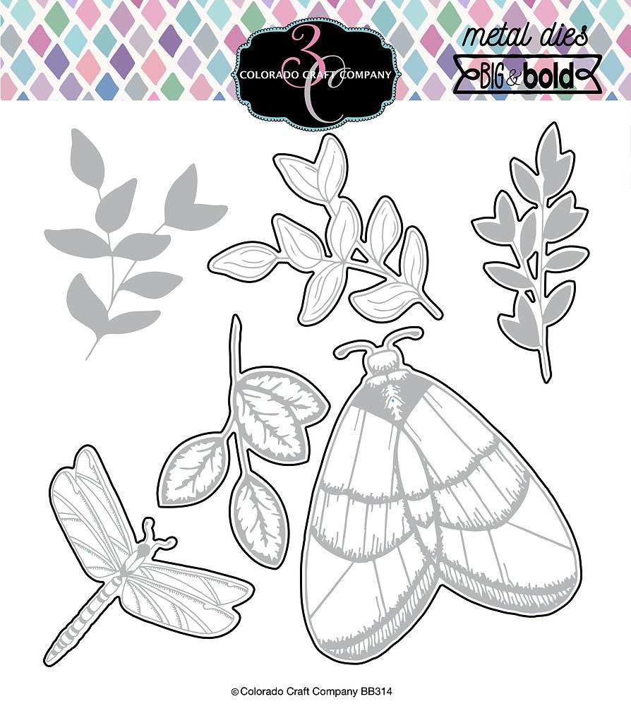 Majestic Moth - Die Set