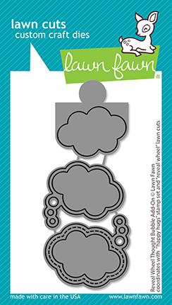 Reveal Wheel Thought Bubble Add-on - Lawn Cuts Reveal Wheel Thought Bubble Add-on - Lawn Cuts