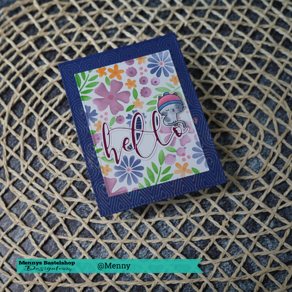 Glowing Geometry Hot Foil Plate Glowing Geometry Hot Foil Plate