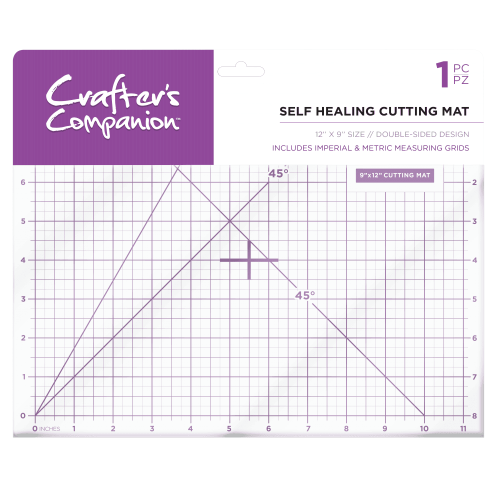 Crafter's Companion Self Healing Cutting Mat - 12" x 9" Crafter's Companion Self Healing Cutting Mat - 12" x 9"