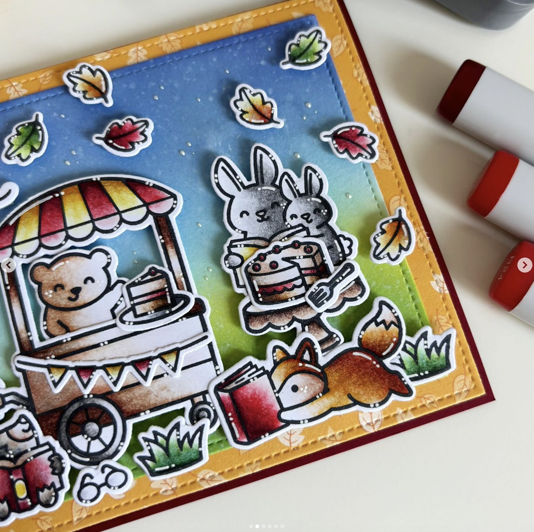 Little Woodland Library und Treat Cart  Little Woodland Library und Treat Cart