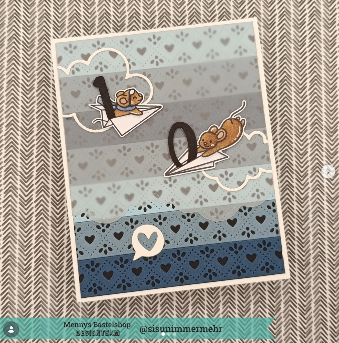 Quilted Heart Border Quilted Heart Border