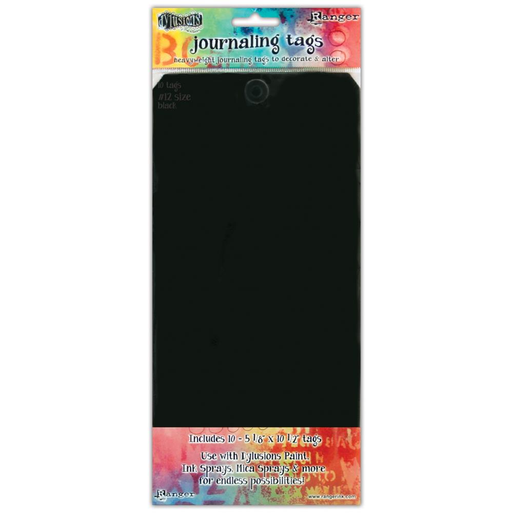 Dyan Reaveley's - Dylusions Journal Tags Black - #12