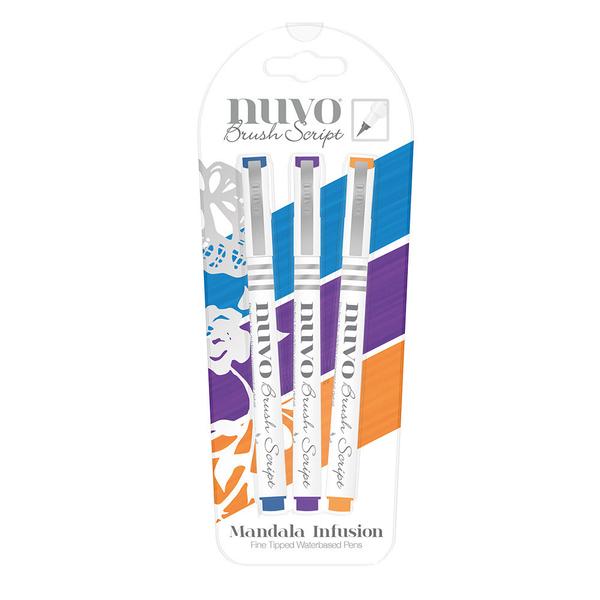 Brush Script Pens - Mandala Infusion