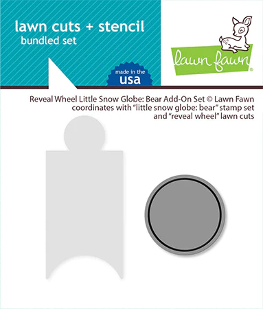 Reveal Wheel Little Snow Globe: Bear add-on set