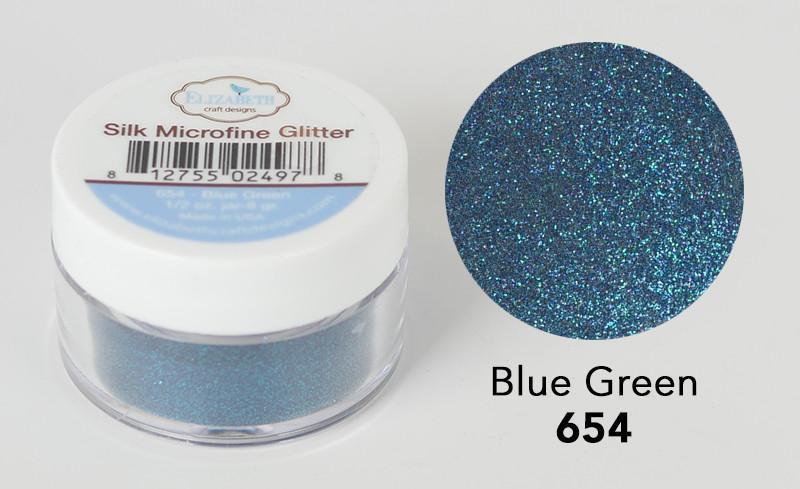 Blue Green - Silk Microfine Glitter Blue Green - Silk Microfine Glitter