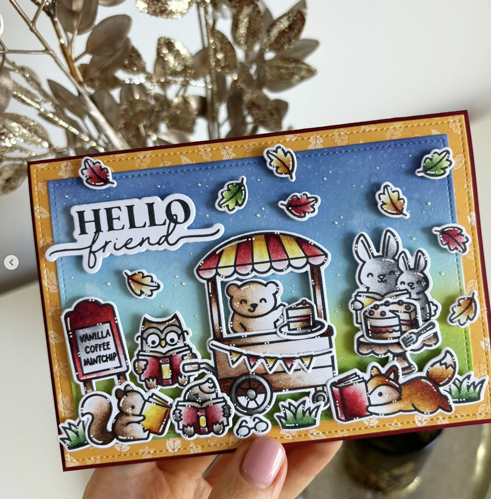 Little Woodland Library und Treat Cart  Little Woodland Library und Treat Cart