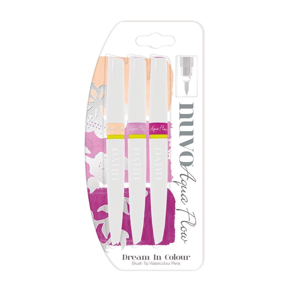 Dream in Colour - Nuvo Aqua Flow Pens Dream in Colour - Nuvo Aqua Flow Pens