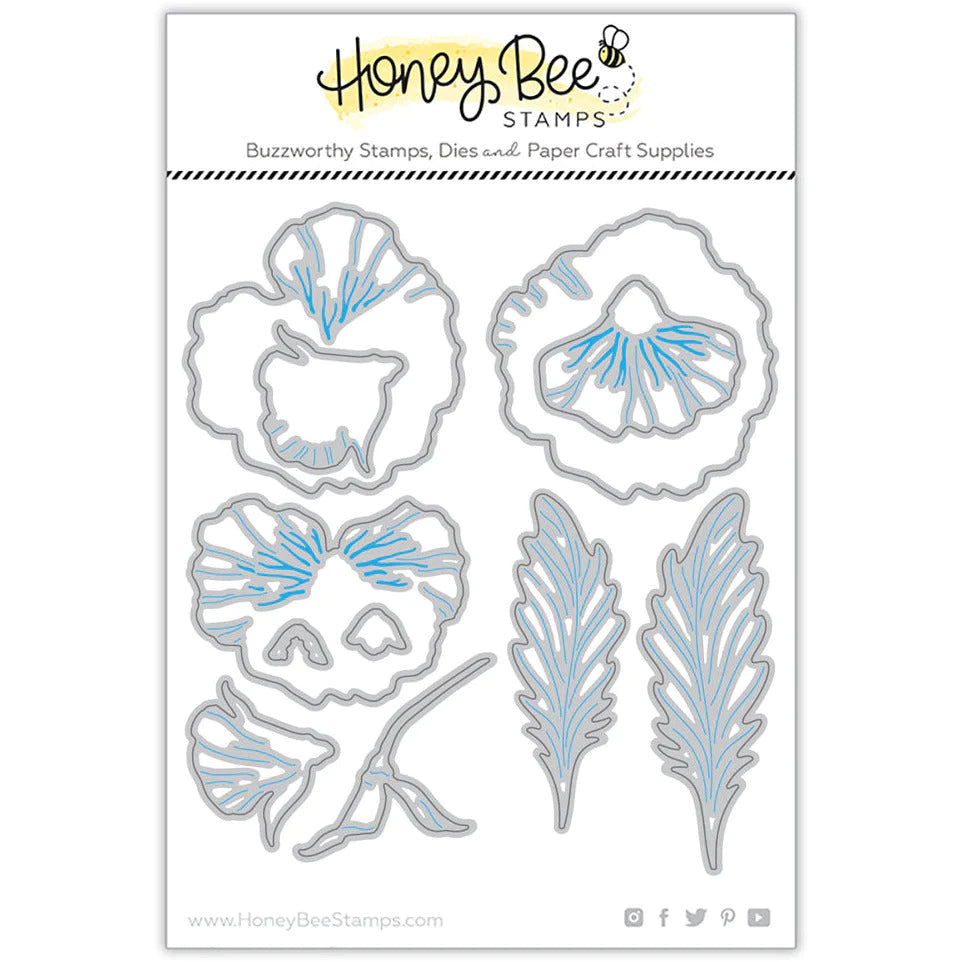 Lovely Layers: Pansy - Honey Cuts
