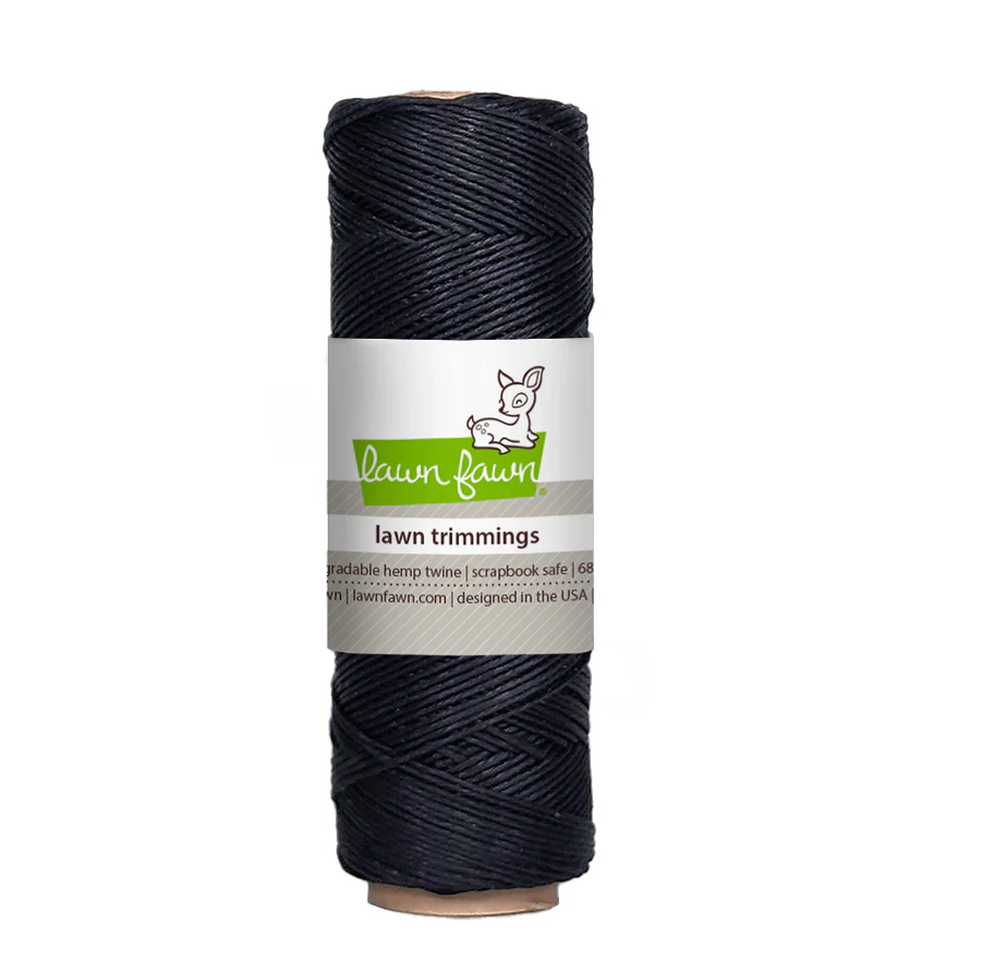 Black Hemp Twine - Lawn Fawn
