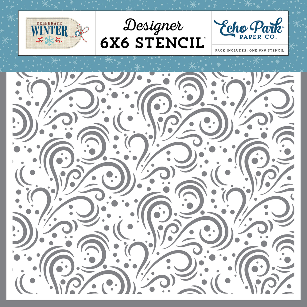 Jack Frost - Stencil - Echo Park Jack Frost - Stencil - Echo Park