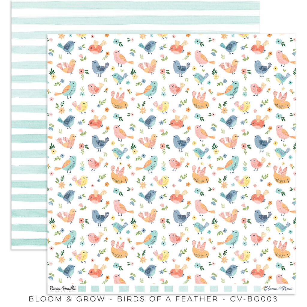 Birds Of A Feather - Bloom & Grow - Paper  Birds Of A Feather - Bloom & Grow - Paper