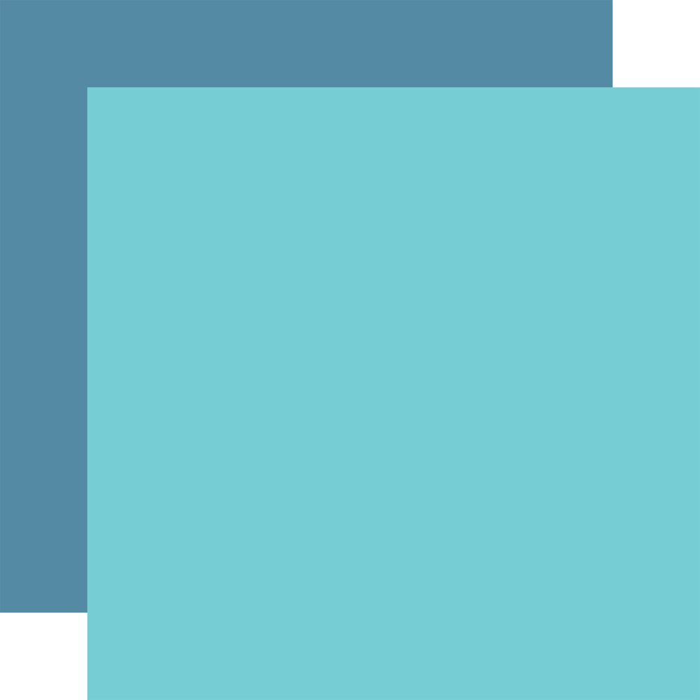 Chill Blue/Frosty Blue - Designer Solids - Echo Park