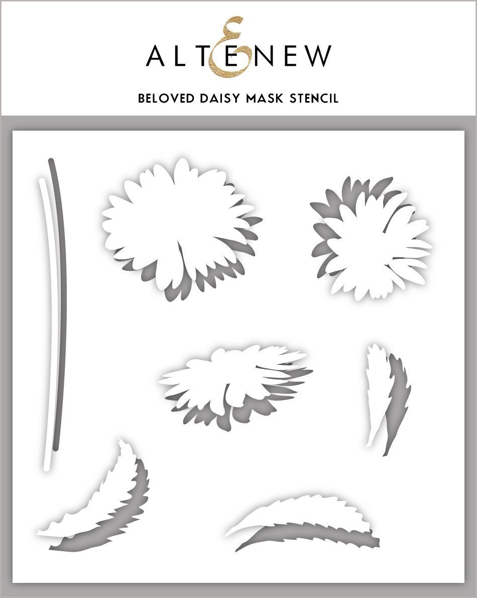 Beloved Daisy Mask - Stencil