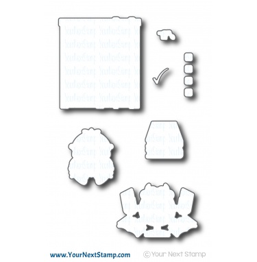 Silly Book Monsters - Die Set