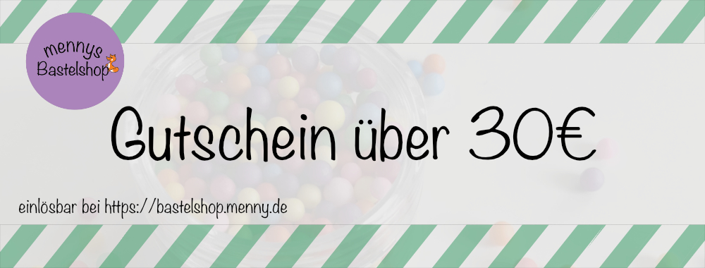 Gutschein über 30€ - Digitalgutschein