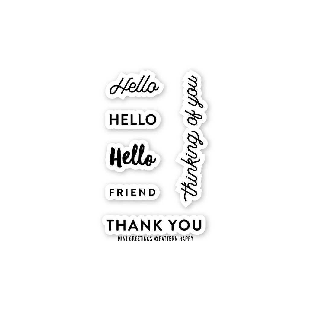 Mini Greetings Mini Greetings
