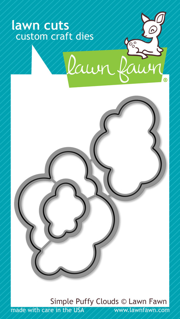 Simple Puffy Clouds - lawn cuts Simple Puffy Clouds - lawn cuts