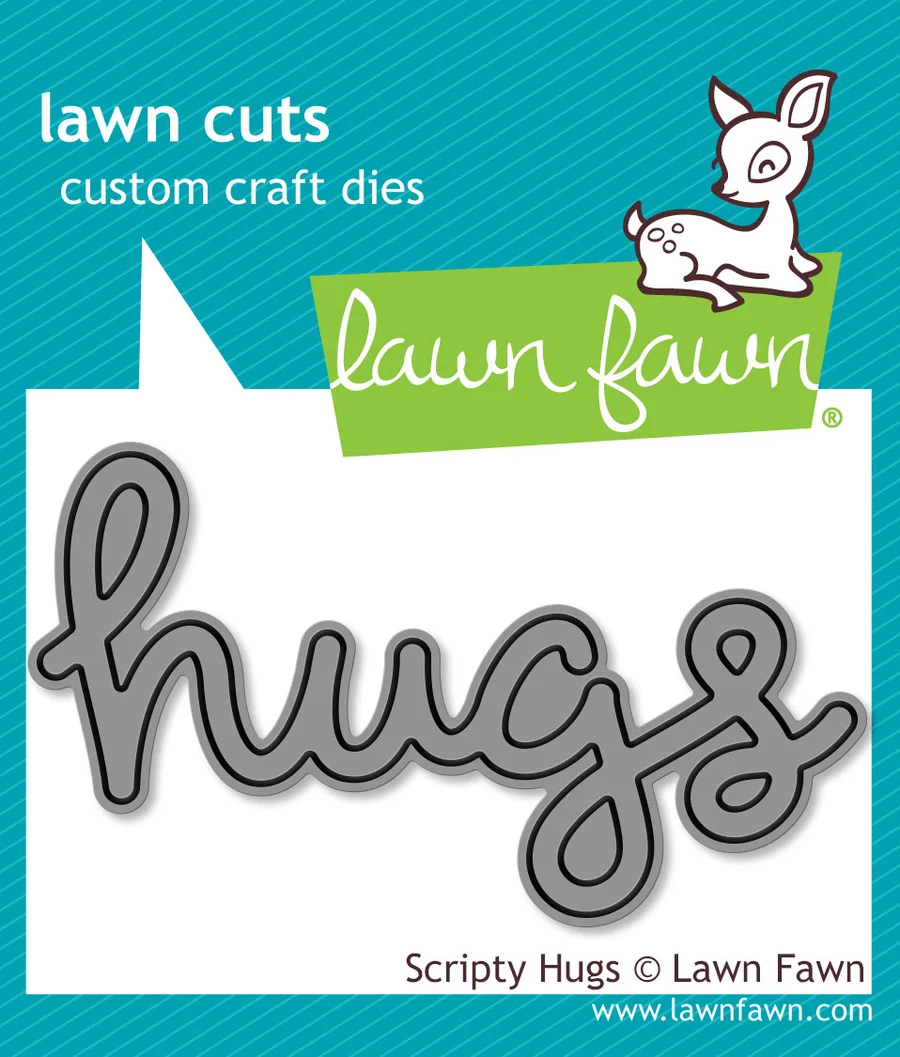 Scripty Hugs - Lawn Cuts Scripty Hugs - Lawn Cuts