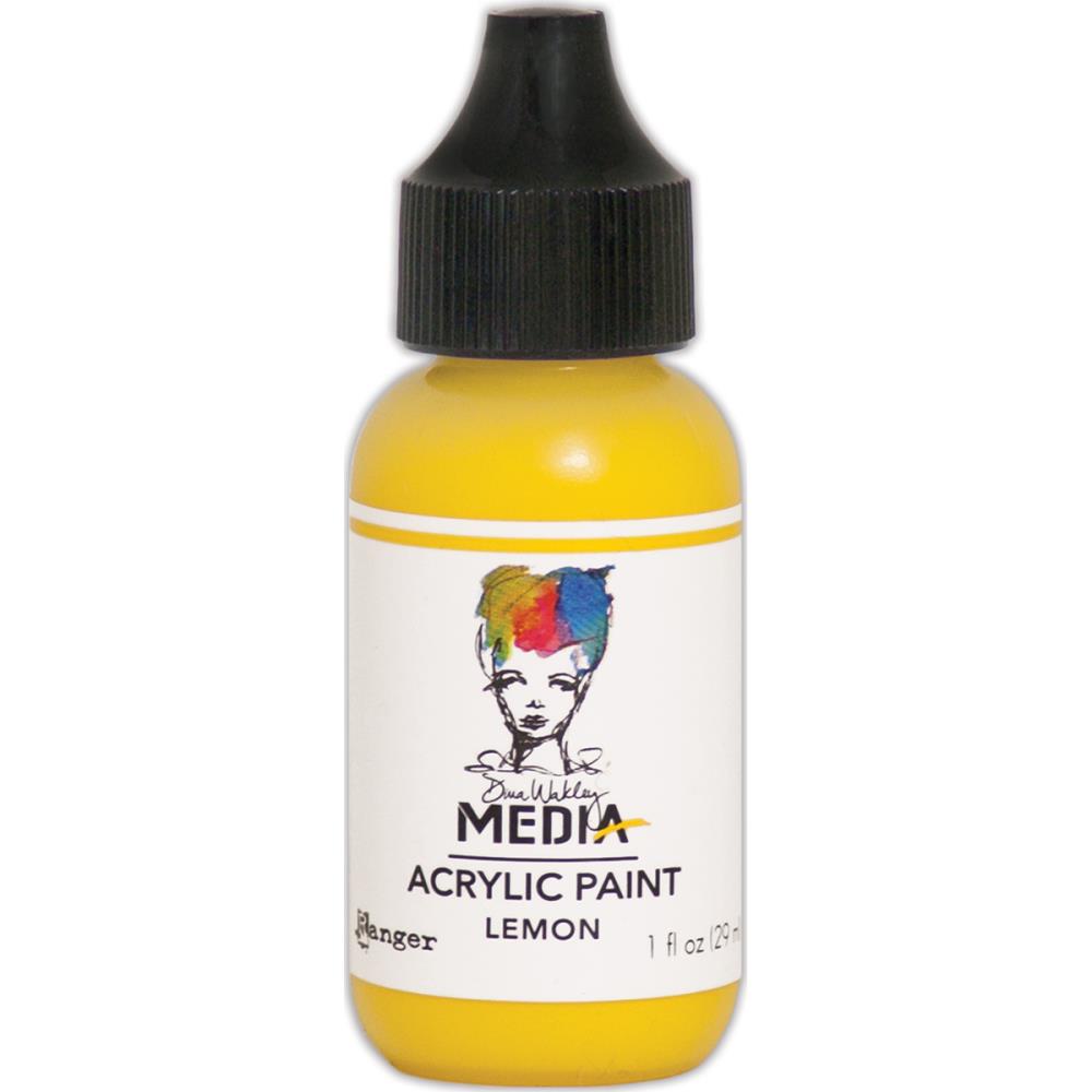 Lemon - Dina Wakley Media Heavy Body Acrylic Paint 1oz