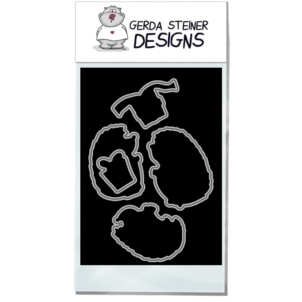 Hedgehog with Gifts - Die Set