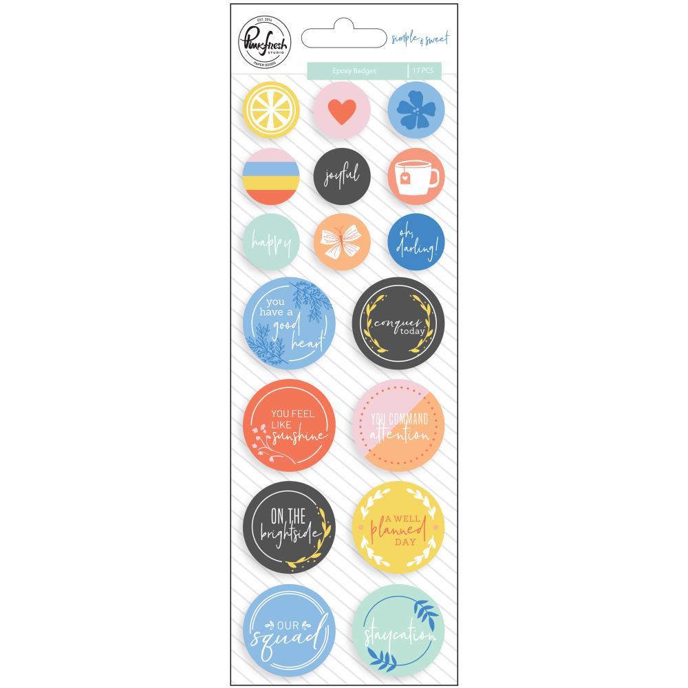 Simple & Sweet Epoxy Stickers