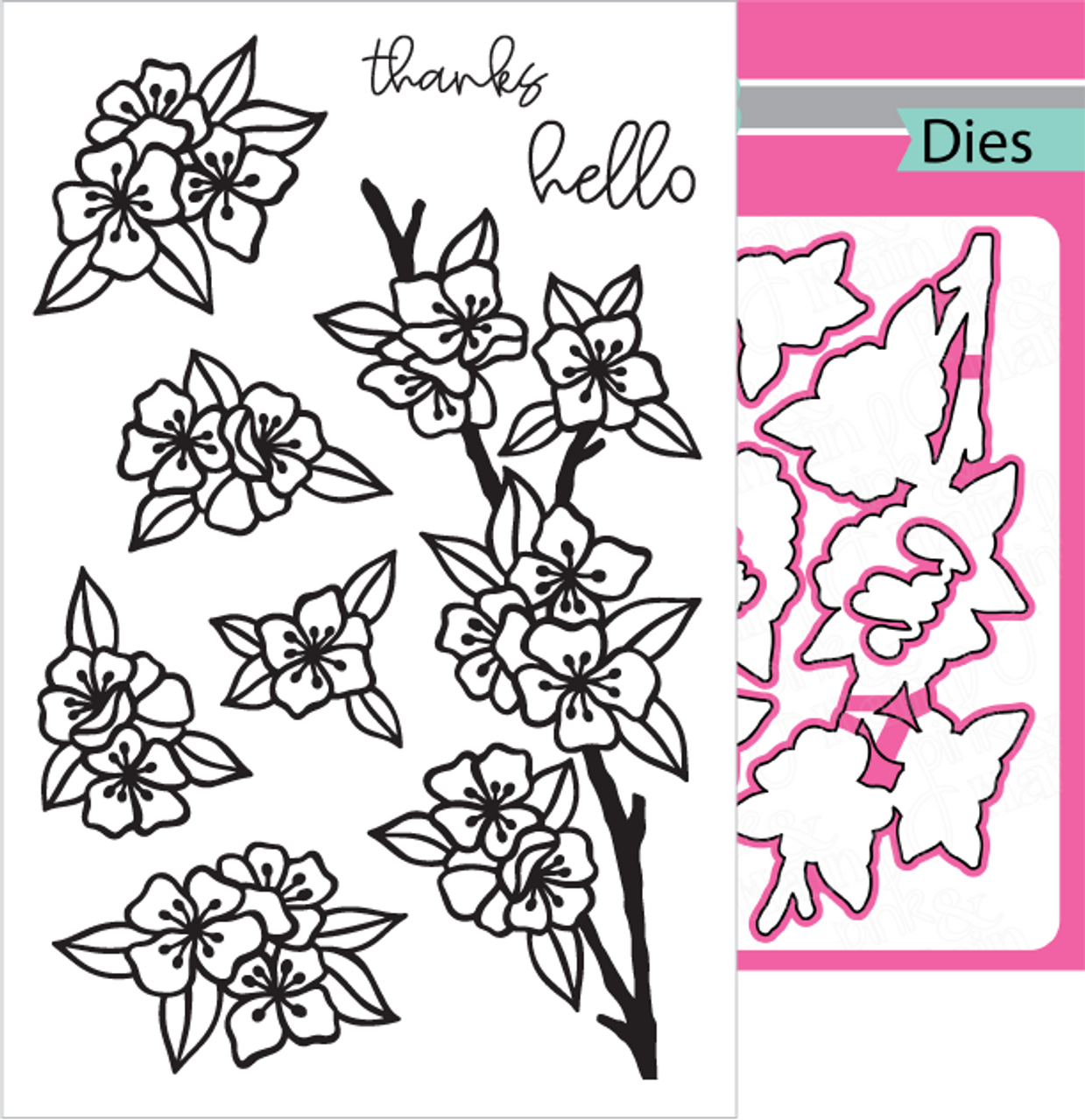 Cherry Blossom - Foil and Cut