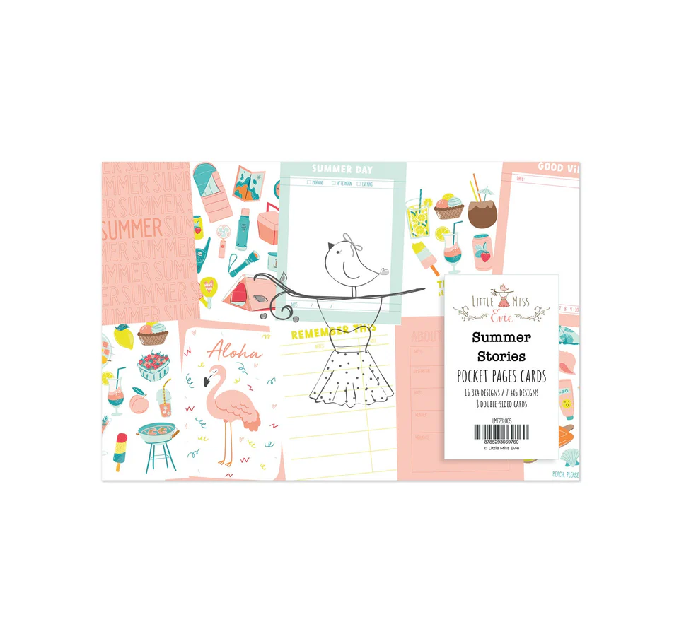 Pocket Pages set 4x6 - Summer Stories 2025 Pocket Pages set 4x6 - Summer Stories 2025