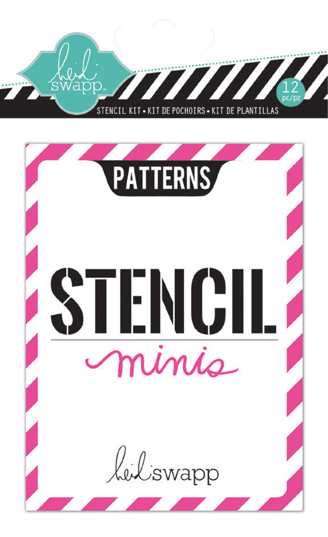 Patterns - Color Magic 3 x 4 Stencil Minis Patterns - Color Magic 3 x 4 Stencil Minis