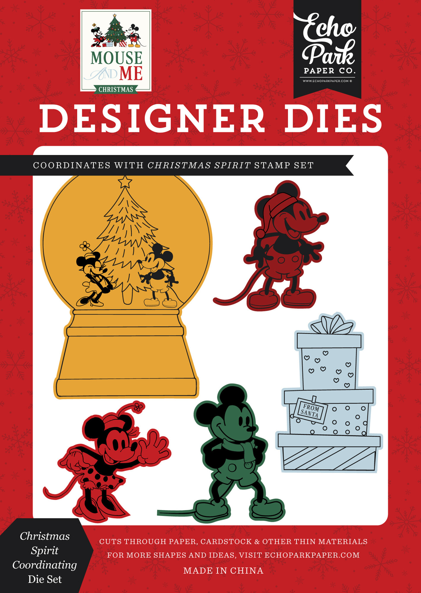 Christmas Spirit - Mouse And Me Christmas - Die