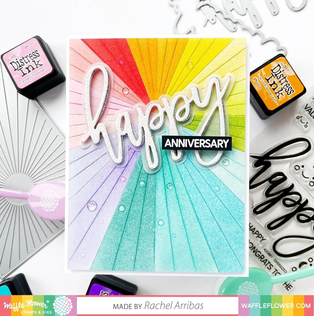 Oversized Happy Stamp