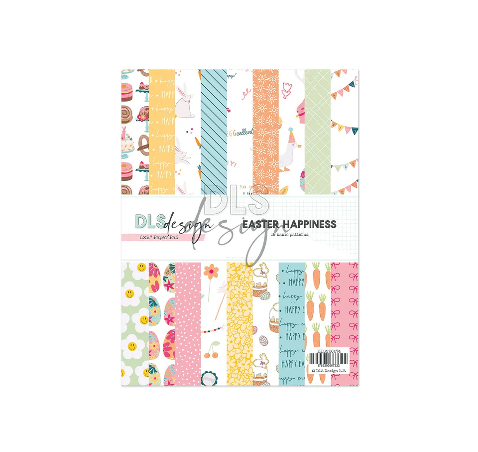Paper Pad 6X8" Easter Happiness - Eleven Shades Of Happiness Paper Pad 6X8" Easter Happiness - Eleven Shades Of Happiness