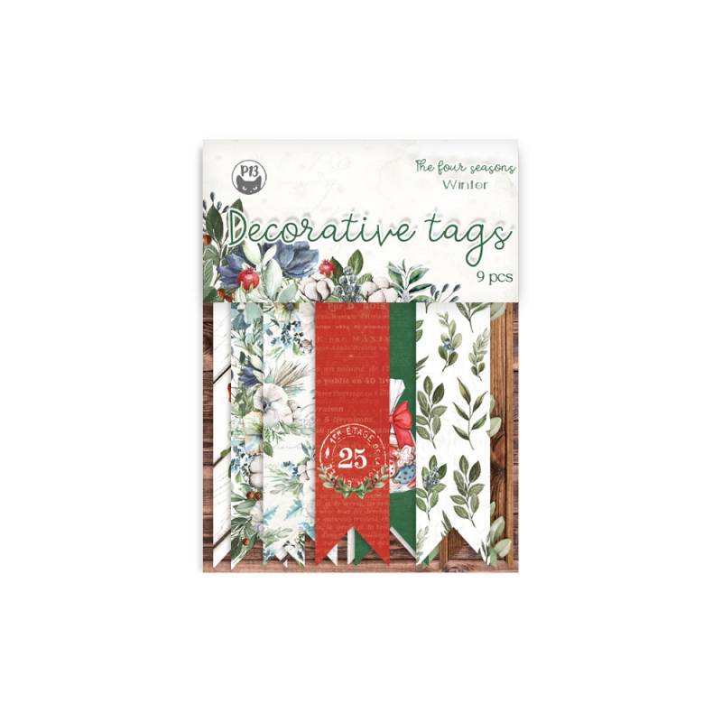Decorative Tags 03 - The Four Seasons - Winter