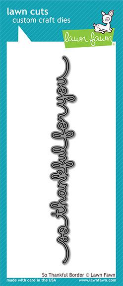 So Thankful Border- lawn cuts So Thankful Border- lawn cuts