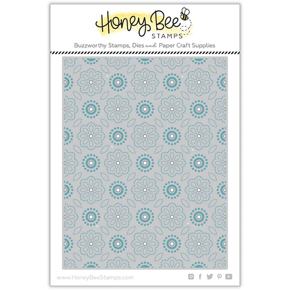 Delicate Daisy A2 Cover Plate Base - Honey Cuts