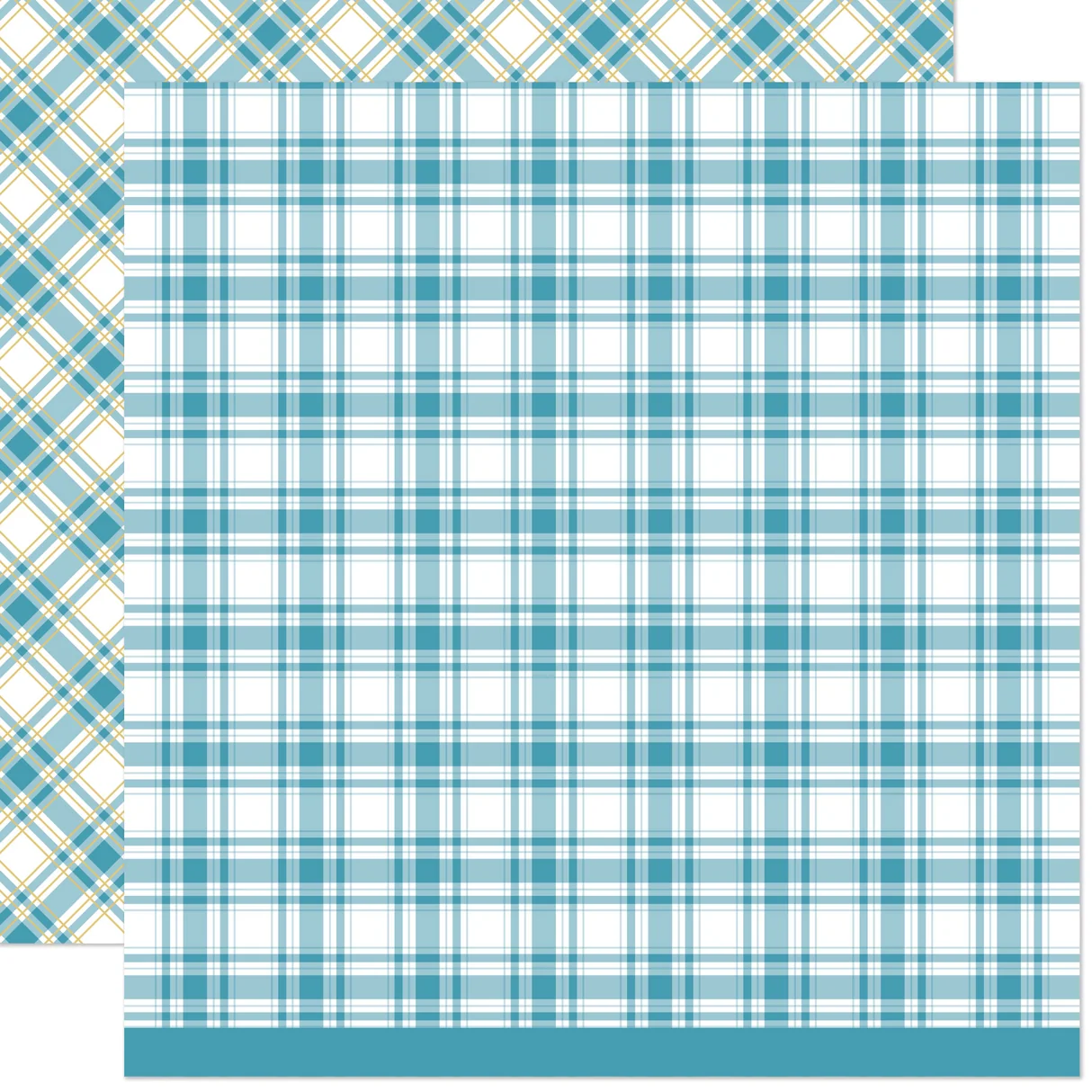 Frosted Flurries - Let It Shine Holiday Plaids