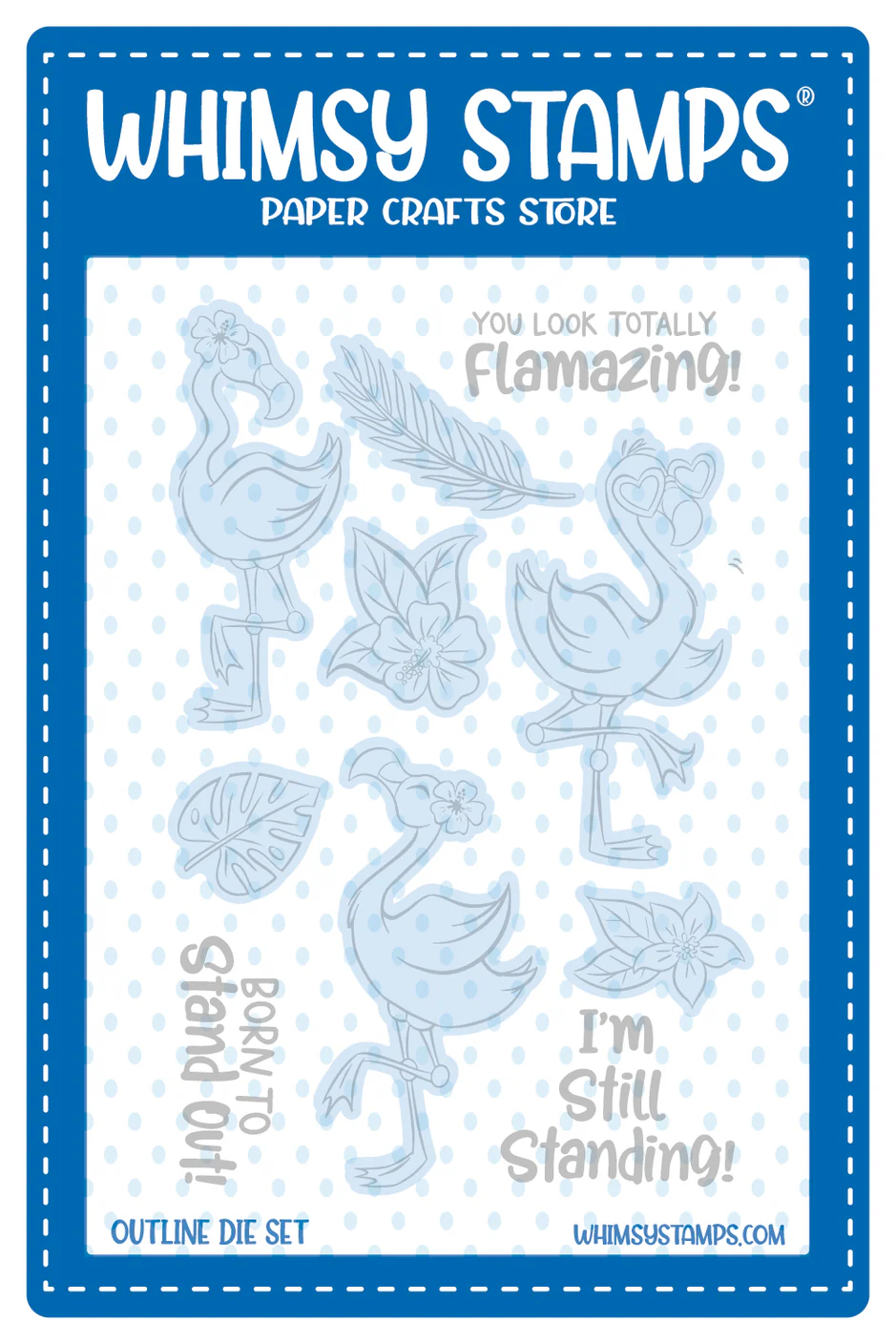 Flamingo Summer - Die Set Flamingo Summer - Die Set