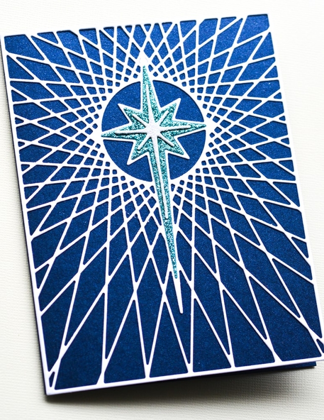 String Art Nativity Star