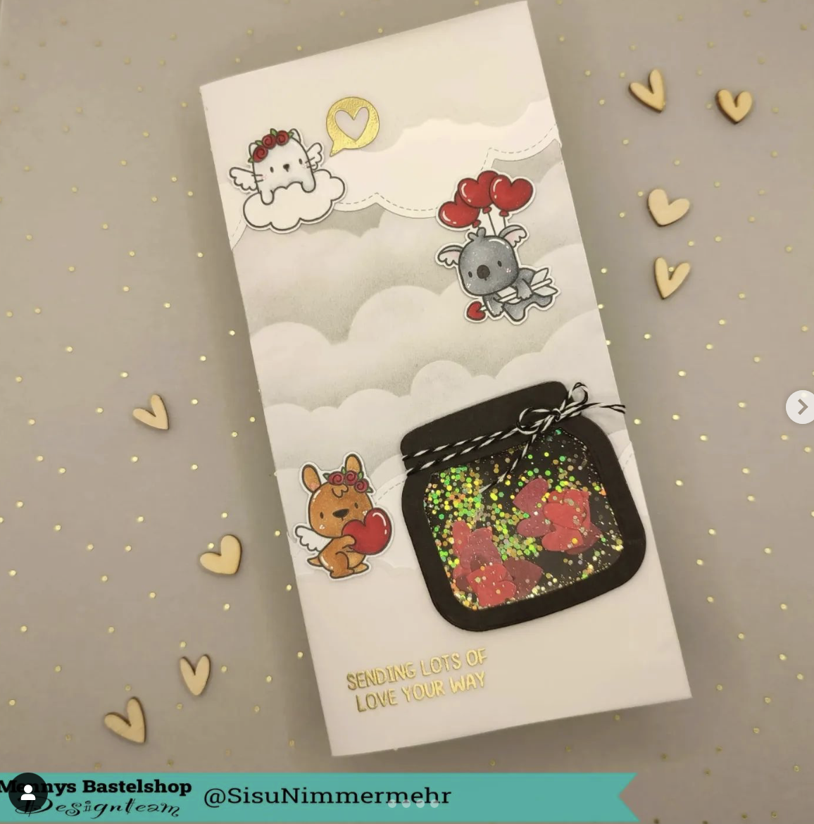 Heute glitzert es Liebe!